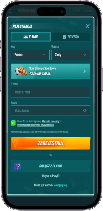 Golisimo Casino Rejestracja